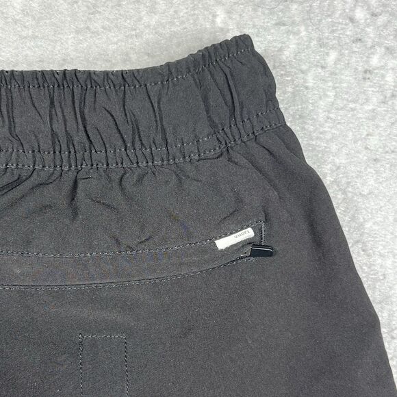 Vuori Bank Shorts Men’s Medium Black Drawstring Athletic Pocket Stretch - Picture 9 of 10